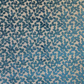 Tissu Kyoto Sakura turquoise Casal