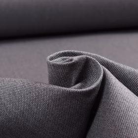 Tissu haute résistance natte charcoal chiné Sunbrella