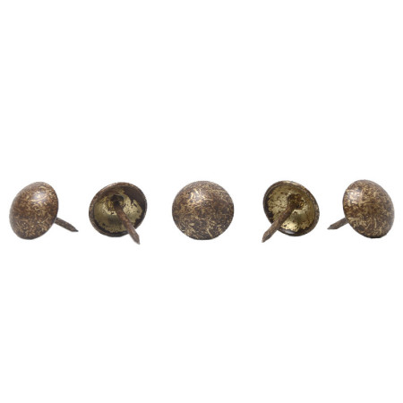 1000 Clous tapissier Amethyst Lentille Fer 11 mm