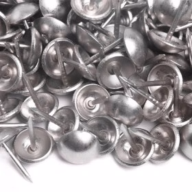 1000 clous tapissier alu brossé Ø11 mm