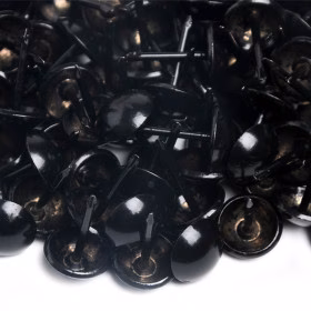 1000 clous tapissier noir brillant Ø11mm