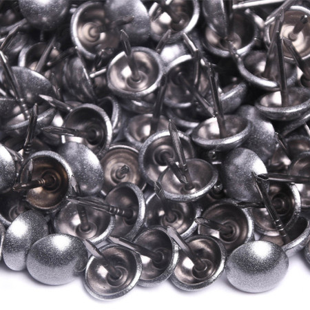 Boite de 100 clous tapissier argent tête 8 mm acier - Brico Dépôt Boite de 100 clous tapissier argent tête 8 mm acier - Brico Dépôt