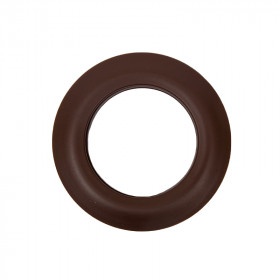 Oeillet rideaux à clipser Chocolat Mat Ø44 mm