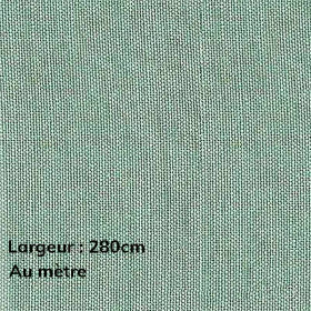 Voilage Polyester M140 Aluminisé Menthe 280cm, le mètre