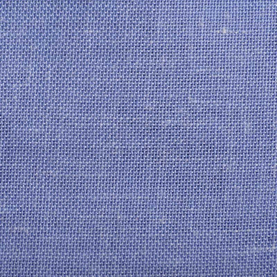 Voilage effet lin Valentina bleu distant Froca 300 cm