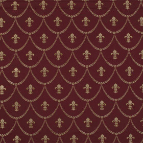 Tissu Casal - Collection Empire - Keller Rouge - 140 cm