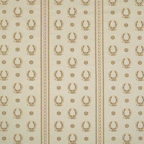 Tissu jacquard empire masséna crème Casal