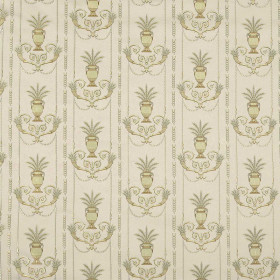 Tissu jacquard empire marignan crème Casal