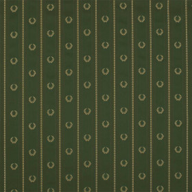 Tissu jacquard empire Napoléon vert Casal