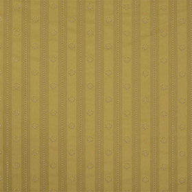 Tissu jacquard empire Napoléon jaune Casal