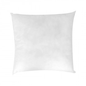 Coussin de garnissage 45x45 cm blanc moelleux