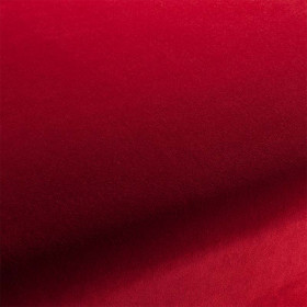 Tissu velours City Velvet rouge 10 Jab