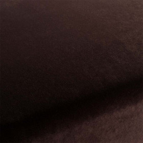 Tissu velours City Velvet marron foncé 24 Jab