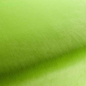 Tissu velours City Velvet vert pomme 38 Jab