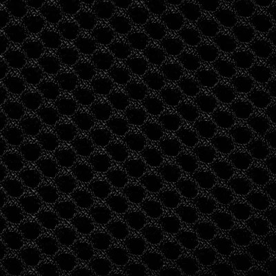 Tissu résille matelassée 3D mesh noir en 140 cm - le mètre