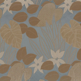 Tissu jacquard Ukiyo glacier Casamance