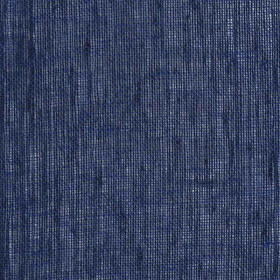 Voilage lin Illusion bleu éléctrique Casamance 147 cm