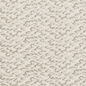 Tissu jacquard Laponie Tibet blanc lin Casamance