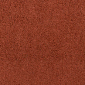 Tissu fourrure Laponie Bharal terracotta Casamance