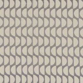 Tissu jacquard Ritournelle Dual gris cendré Casamance