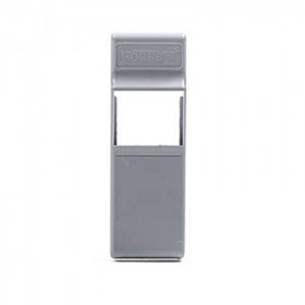 Cache-vis support mural aluminium Smart Klick gris