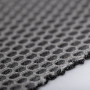 Tissu résille matelassée 3D mesh taupe en 140 cm - le mètre