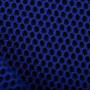 Tissu résille matelassée 3D mesh bleu en 140 cm - le mètre
