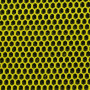 Tissu résille matelassée 3D mesh jaune fluo en 140 cm - le mètre