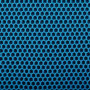 Tissu résille matelassée 3D mesh bleu fluo en 140 cm - le mètre