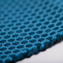 Tissu résille matelassée 3D mesh bleu fluo en 140 cm - le mètre