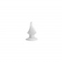 10 Glisseurs ronds pivotants pour rail rideau CRS Ø20/28 mm - Blanc