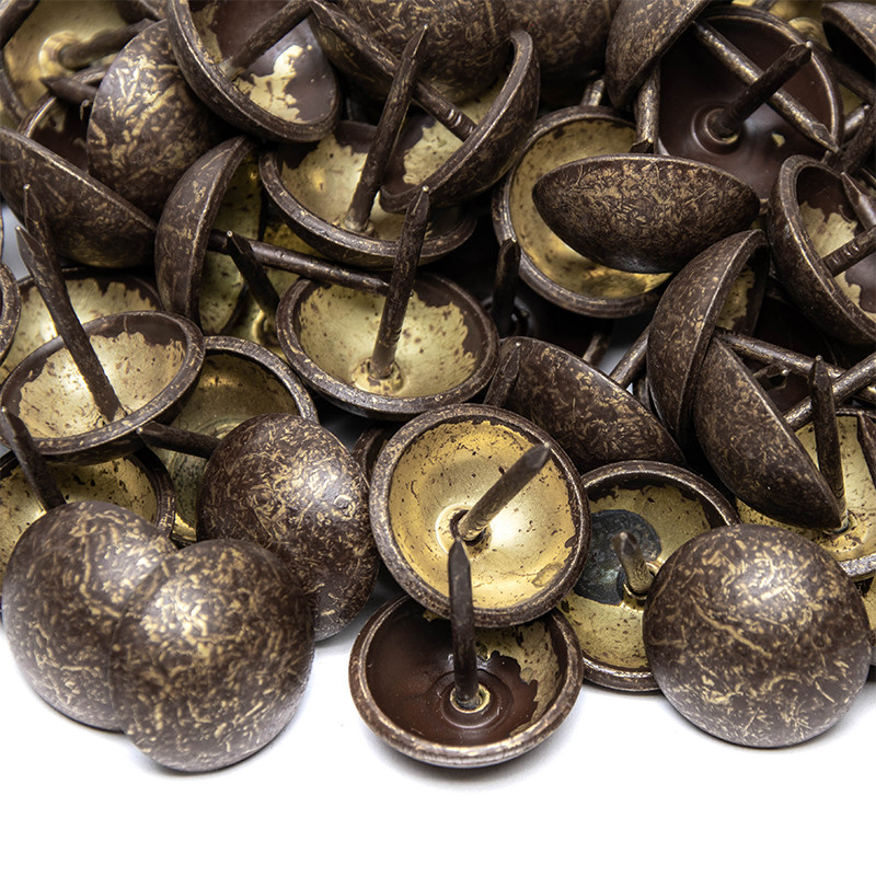 Clous tapissier ronds - Bronze