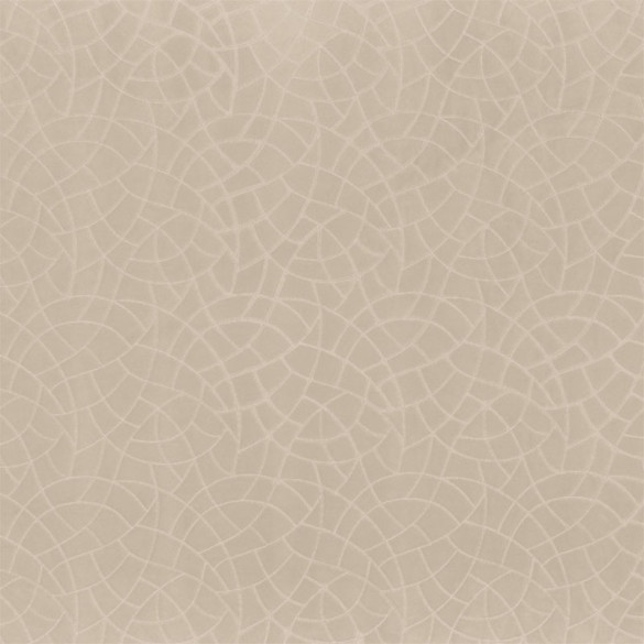 Tissu velours Tiana beige Camengo