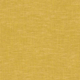 Tissu effet lin Petropolis safran Camengo 298 cm