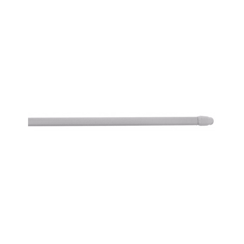 AJW-Tringles De Vitrage Extensibles Plate-Ovale Métal Lot De 2 80 X 100