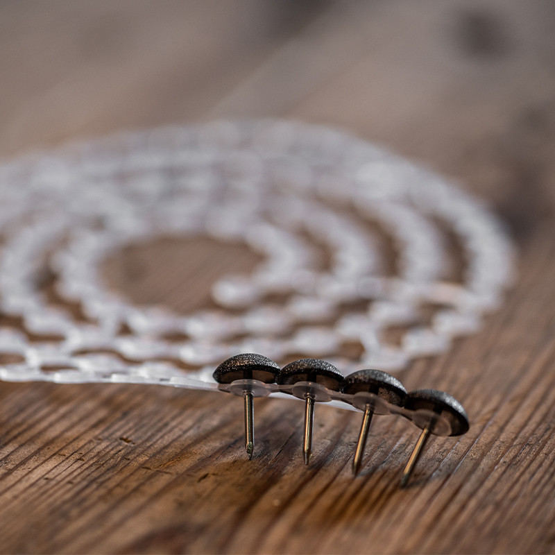 10 Guide clous tapissier Ø9,5 mm