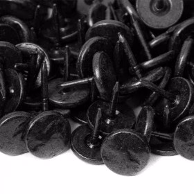 100 Clous tapissier Graphite Martelé 12 mm