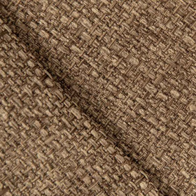 Tissu texturé Hermès marron doré Didier Dassonville