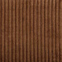 Tissu velours côtelé Lisboa brun Froca