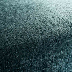 Tissu chenille Balou bleu paon 54 Jab