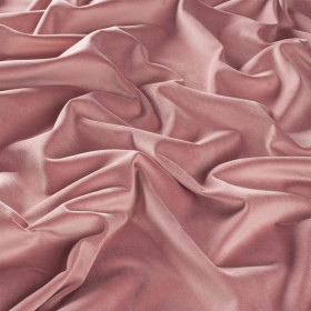 Tissu velours Lennox rose 067 Jab