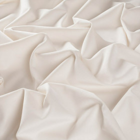 Tissu velours Lennox blanc 070 Jab