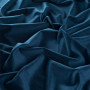 Tissu velours Lennox bleu nuit 055 Jab