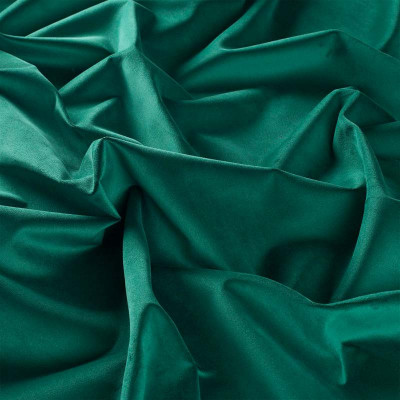 Tissu velours Lennox vert sapin 036 Jab