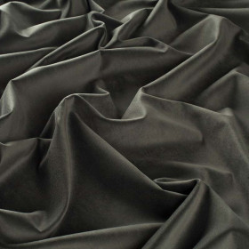 Tissu velours Lennox anthracite 190 Jab