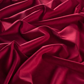 Tissu velours Lennox framboise 012 Jab