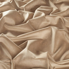 Tissu velours Lennox sable 022 Jab