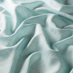 Voile aspect lin Lavera bleu ciel 80 Jab 290 cm