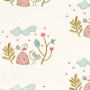 Tissu enfant Rose & Jeanne rose Camengo