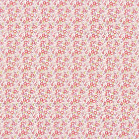 Tissu enfant Coquette rose Camengo